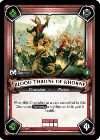 Blood Throne of Khorne (Unclaimed)