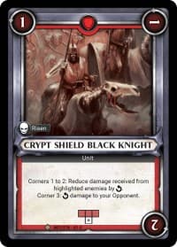 Crypt Shield Black Knight (Claimed)
