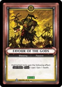 Favour of the Gods (Claimed)