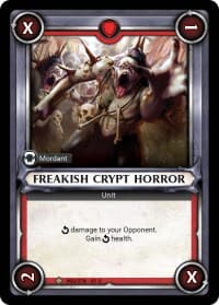 Freakish Crypt Horror (Unclaimed)