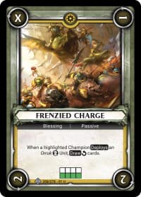 Frenzied Charge (Unclaimed)