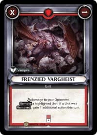Frenzied Vargheist (Claimed)