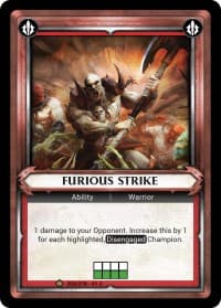 Furious Strike (Claimed)