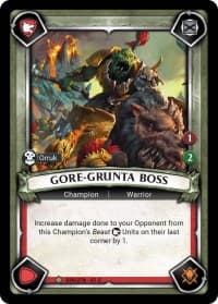 Gore-Grunta Boss (Claimed)