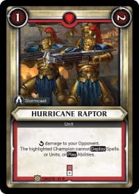 Hurricane Raptor (Unclaimed)