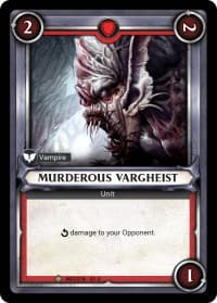 Murderous Vargheist (Claimed)