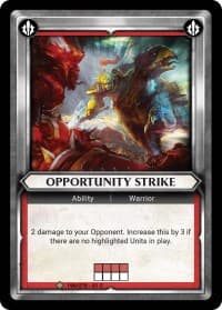 Opportunity Strike (Claimed)