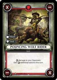 Pouncing Wolf Rider (Unclaimed)