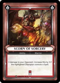Scorn of Sorcery (Unclaimed)