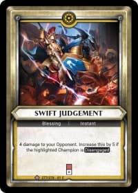 Swift Judgement (Claimed)