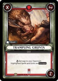 Trampling Grunta (Claimed)