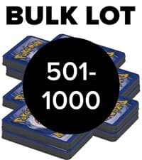 501 - 1000 Pokemon Bulk Card Lot