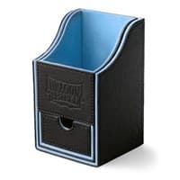 Dragon Shield Nest Plus Deck Box - Black/Blue (Holds 100+)