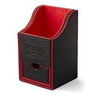 Dragon Shield Nest Plus Deck Box - Black/Red (Holds 100+)