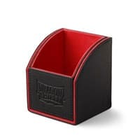Dragon Shield Nest Deck Box - Black/Red (Holds 100+)