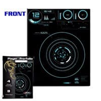 Player Pro-Folio 9-Pocket with 4 Document Pages - Sci-Fi