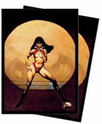 Vampirella "Vampire Mistress" Standard Deck Protector sleeves by Frank Frazetta (100-Pack)