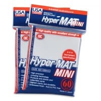USA Limited KMC Card Barrier - Hyper Matte Mini - White (60-Pack)