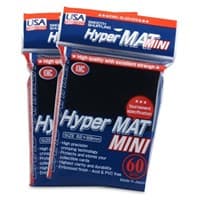 USA Limited KMC Card Barrier - Hyper Matte Mini - Black (60-Pack)