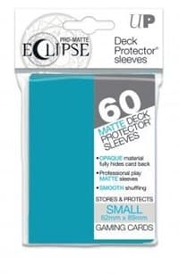 PRO-Matte Eclipse Small Deck Protector Sleeves - Sky Blue (Classic) (60-Pack)