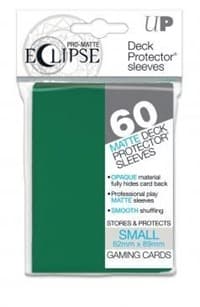 PRO-Matte Eclipse Small Deck Protector Sleeves - Forest Green (Classic) (60-Pack)