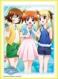 Bushiroad Sleeve Collection HG Vol.1648: Magical Girl Lyrical Nanoha Reflection - Nanoha & Fate & Hayate (60-Pack)