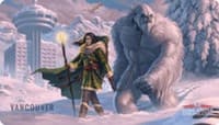 Magic Grand Prix 2016 Playmat: Vancouver BC (Version 3) - Craig J Spearing Commissioned Artwork