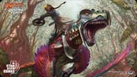 Magic Grand Prix 2017 Playmat: Atlanta - Sun-Blessed Mount