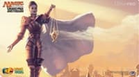 Magic Grand Prix 2018 Playmat: Amsterdam (Version 3) - Skymarcher Aspirant