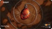 Magic Grand Prix 2018 Playmat: Bermingham Legacy - Mox Amber