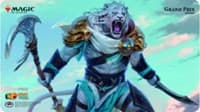 Magic Grand Prix 2018 Playmat: Detroit (Version 2) - Ajani, Adersary of Tyrants