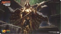 Magic Grand Prix 2018 Playmat: London - Champion of Dusk