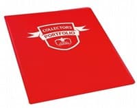 Collector's Portfolio - 4-Pocket - Red