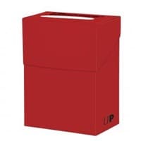 Solid Color Deck Box - Red (No Front Logo)