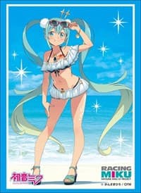 Bushiroad Sleeve Collection HG Vol.1704: Vocaloid - Racing Miku Ver.2018 "Thai Support Ver." (60-Pack)