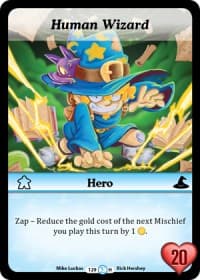 Human Wizard (Foil)