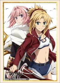 Bushiroad Sleeve Collection HG Vol.1566: Fate/Apocrypha - Saber of Red & Rider of Black (60-Pack)