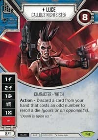 Luce - Callous Nightsister (Card Only)