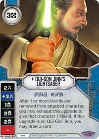 Qui-Gon Jinn's Lightsaber (Card Only)