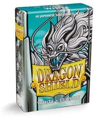 Dragon Shield Classic Japanese Sleeves - White (60-Pack)