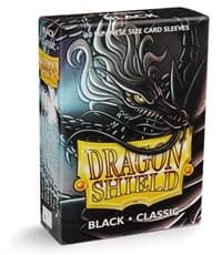 Dragon Shield Classic Japanese Sleeves - Black (60-Pack)