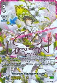White Lily Musketeer, Cecilia (URR) (Pink Signature)