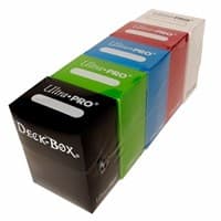 Deck Box Bundle - 5 Mana Colors (Black, Green, Blue, Red and White)
