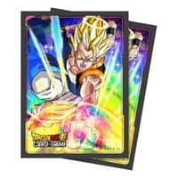 Set 3 V1 Standard Deck Protectors for Dragon Ball Super CCG - Gogeta (65-Pack)