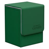 Flip Deck Case - XenoSkin Green (Holds 80+)