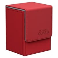 Flip Deck Case - XenoSkin Red (Holds 80+)