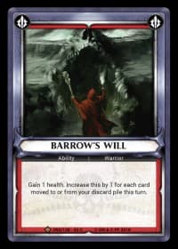 Barrow's Will (Claimed)
