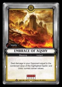 Embrace of Aqshy (Claimed)