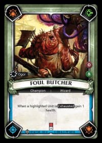 Foul Butcher (Claimed)
