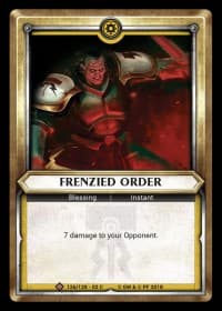 Frenzied Order (Claimed)